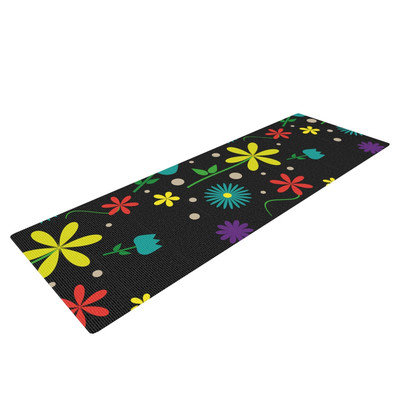Kess Inhouse Flower I by Louise Yoga Mat
