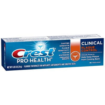 Crest Pro-Health Clinical Plaque Control Fresh Mint Flavor Toothpaste