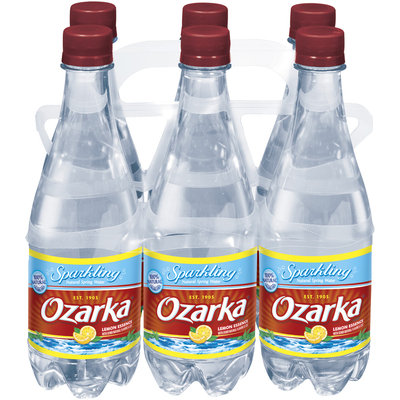 Ozarka Lemon Essence Sparkling Natural Spring Water