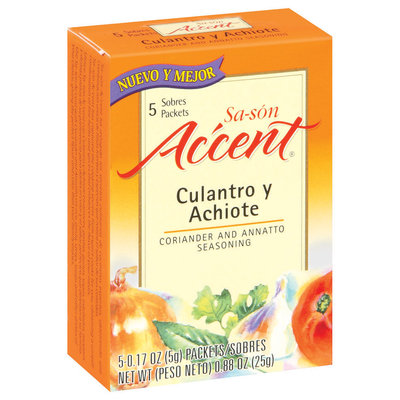 Accent Sa-Son Coriander & Annatto 0.17 Oz Packets Seasoning 5 Ct Box