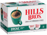 Hills Bros® Decaf Medium Roast Coffee 12-4.0 oz. Box