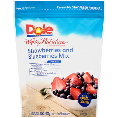 Dole® Wildly Nutritious® Signature Blends Strawberries and Blueberries Mix