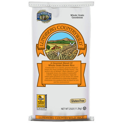 Lundberg Family Farms Ef Countrywild Gourmet Blend Eco-Farmed 25 Lb. Rice 25 Lb Bag
