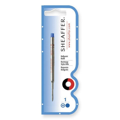 Sheaffer Pen K Ballpoint Pen Refill, Medium Point, Blue Ink