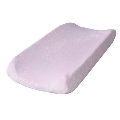 Go Mama Go Minky Changing Pad Cover Color: Pink