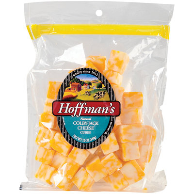 Hoffman's Natural Colby Jack Cheese Cubes 12 Oz Peg