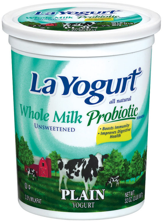 La Yogurt® Plain Whole Milk Unsweetened Yogurt Probiotic Reviews 2019
