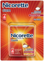 Nicorette® Cinnamon Surge™ Stop Smoking Gum 4mg 190 ct Box