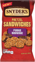 Snyder's Of Hanover Fudge Brownie Pretzel Sandwiches