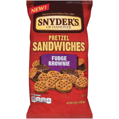 Snyder's Of Hanover Fudge Brownie Pretzel Sandwiches