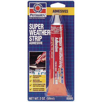 Permatex® 80638 Super Boxed Weatherstrip Adhesive 2 Fl Oz Tube