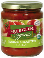 Muir Glen® Organic Garlic Cilantro Salsa 16 oz. Jar