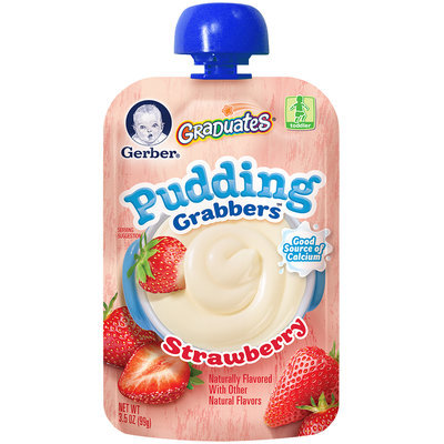Gerber® Graduates® Grabbers® Strawberry Pudding
