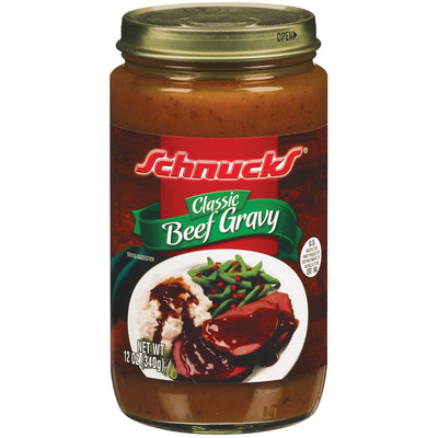 Schnucks Classic Beef Gravy 12 Oz Jar