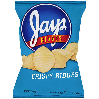 Jay's Ridges® Crispy Ridges Potato Chips 1.875 oz. Bag