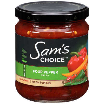 Sam's Choice™ Four Pepper Salsa 16 oz. Jar
