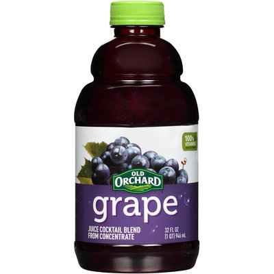 Old Orchard® Grape Juice Cocktail 32 fl. oz. Bottle