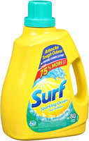 Surf® Sparkling Ocean® Laundry Detergent 80 Loads 100 Fl Oz Plastic Jug