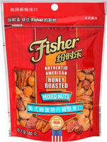 Fisher® Honey Roasted Mixed Nuts 130g Bag