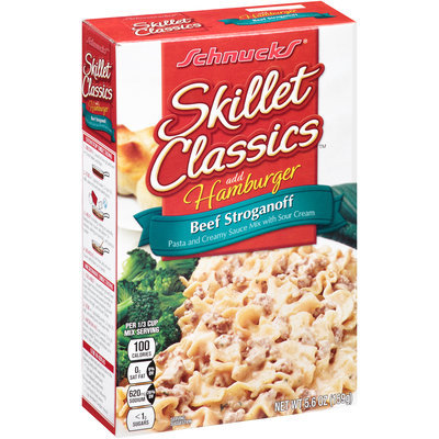 Schnucks® Skillet Classics™ Beef Stroganoff Add Hamburger 5.6 oz. Box