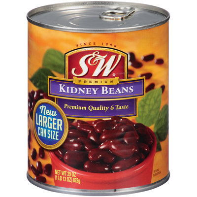 S&W® Kidney Beans 29 oz. Can