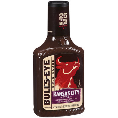 Bull's-Eye Kansas City Style Barbecue Sauce 18 oz. Bottle