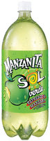Manzanita Sol® Green Apple Soda 2L Plastic Bottle