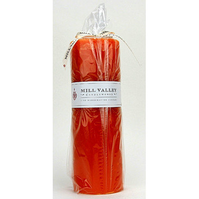 Mill Valley Candleworks Mango Citrus Scented Pillar Candle Size: 9