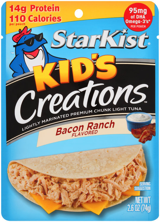 StarKist® Kid's Creations™ Bacon Ranch Flavored Tuna Reviews 2019