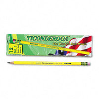 Dixon Ticonderoga Co. Dixon Ticonderoga Yellow Woodcase Pencil, 12 count