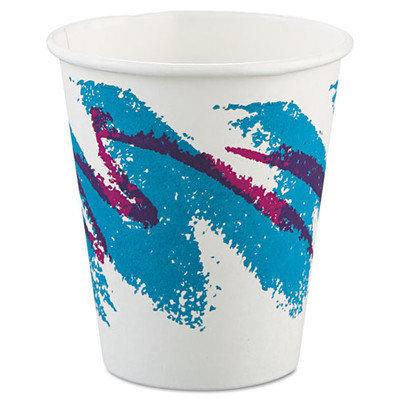 Solo Cups Jazz Paper Hot Cups, 6oz, Polycoated, 50/Bag, 20 Bags/Carton