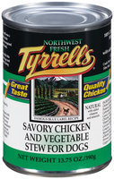 Tyrrells® Savory Chicken and Vegetable Stew for Dogs 13.75 oz. Can
