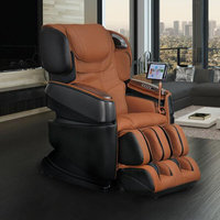 Ogawa Smart 3D Zero Gravity Reclining Massage Chair Upholstery: Cappucino
