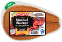 Stater Bros. Smoked Sausage 16 Oz Wrapper
