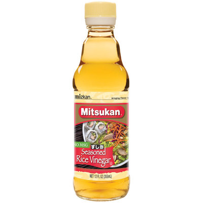 Mitsukan Seasoned No Msg Rice Vinegar 12 Fl Oz Glass Bottle