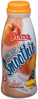 Stater Bros. Peach Fruit Smoothie 10 Fl Oz Plastic Bottle