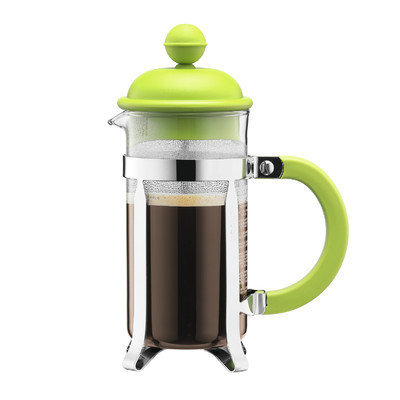 Bodum Caffettiera French Press Coffee Maker Color: Green, Size: 12 oz.