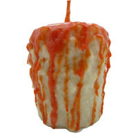 Starhollowcandleco Peach Cobbler Pillar Candle Size: Hearth Fatty 5.5