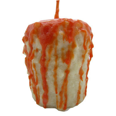 Starhollowcandleco Peach Cobbler Pillar Candle Size: Hearth Fatty 5.5