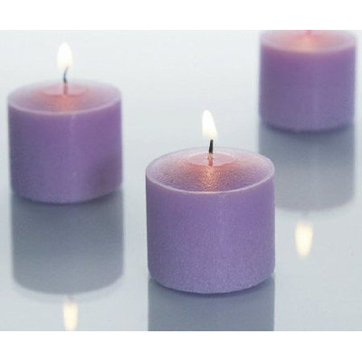 Light In The Dark Unscented Votive Candles (Set of 36) Color: Black