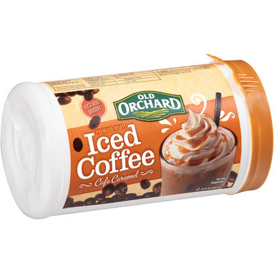 Old Orchard Premium Roast Cafe Caramel Iced Coffee 12 fl. oz. Canister