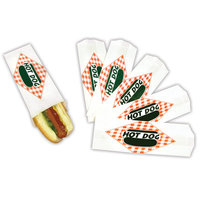 Paragon - Manufactured Fun 8051SC Hot Dog Paper Bag Standard - 1000 Bags/Case