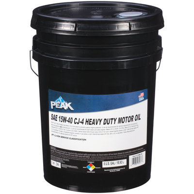 PEAK® SAE 75W-140 GL-5 Full Synthetic Gear Lubricant 5 gal. Pail