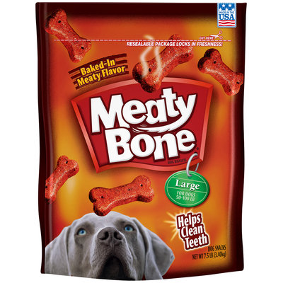 Meaty Bone Large Dog Snacks, 7.5 lb. Bag