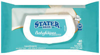 Stater Bros. Unscented Refill Baby Wipes 40 Ct Wrapper