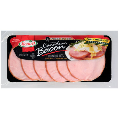 Hormel® The Original Canadian Bacon 6 oz. Package