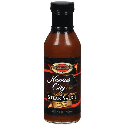 Schnucks Kansas City Style Steak Sauce Marinade & Seasoning 14 Oz Bottle