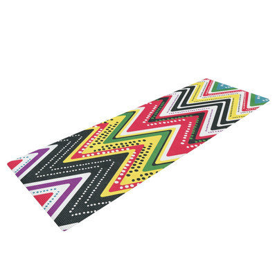 Kess Inhouse Jamaican Me Crazy by Heidi Jennings Yoga Mat