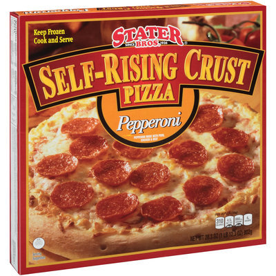 Stater Bros.® Self-Rising Crust Pepperoni Pizza 28.3 oz. Box