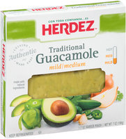 Herdez® Traditional Mild/Medium Guacamole 7 oz. Squeeze Pouch